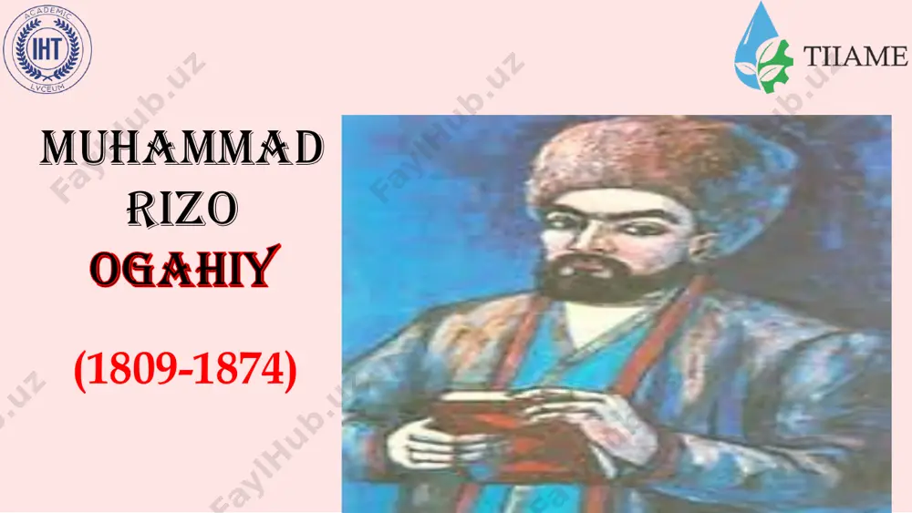 gulnori xat-u yuzi besabr-u qarori man-man ruxsori gulnori man man zori ilohi, har kuning navro‘z bo‘lsun… • ilohi, har kuning navro‘z bo‘lsun, • hamisha tole'ing feruz bo‘lsun. • bo‘lub ayyomi navro‘zing muborak, • zamiring inbisot anduz bo‘lsun. • qilib partav fikanlik ayni adling • quyoshoso jahon afruz bo‘lsun. • sango doyim bo‘lub davlat qushi rom, • shikor andoz-u dastomuz bo‘lsun... mushkin qoshining hay’ati ul chashmi jallod ustina, qatlim uchun "nas" kelturur "nun" eltibon "sod" ustina. qilg‘il tamosho qomati zebosi birla orazin, gar ko‘rmasang gul bo‘lg‘onin payvand shamshod ustina. noz-u adou g‘amzasi qasdim qilurlar dam-badam, vah, muncha ofatmu bo‘lur bir odamizod ustina. man xastag‘a jon asramoq emdi erur dushvorkim, qotil ko‘zi bedod etar har lahza bedod ustina... tashxis nima? • mumtoz she’riyatimizda keng qo‘llangan badiiy tasvir vositalardan biri tashxisdir. "tashxis" arabcha so‘z bo‘lib, "shaxs" o‘zagidan hosil bo‘lgan. o‘zbek tiliga tarjima qilsak, "shaxslantirish" degan ma’noni anglatadi. • demakki, tashxis faqat insongagina xos …