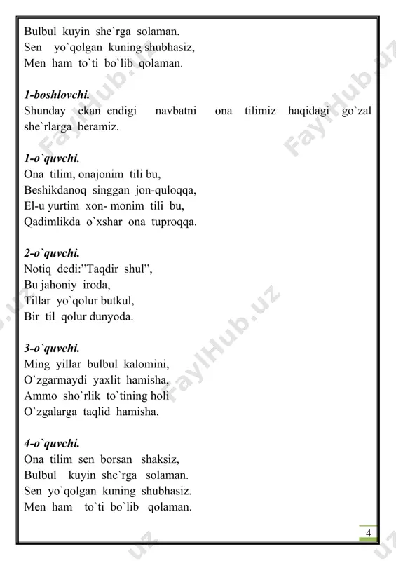 "til-millat ko'zgusi" - Page 4