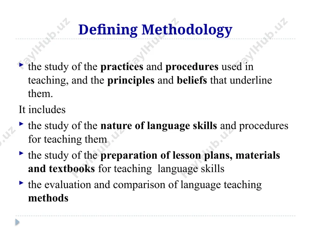 a theory of learning focusing on acquisition of new behaviour. language learning is simply a matter of imitation and habit formation. children imitate the sounds and patterns which they hear around them and receive positive reinforcement for doing so. innativism chomsky: children are biologically programmed for language and that language develops in the child in just the same way that other biological functions develop. criticism on behaviourism: children come to know more about the structure of their language than they could be expected to learn on the basis of the samples of language they hear. the language children are exposed to includes false starts, incomplete sentences and slips of the tongue, and yet they learn to distinguish between grammatical and ungrammatical sentences. universal grammar -ug contains all and only the principles which are universal to all human languages if children are preequipped with ug what they have to learn is …
