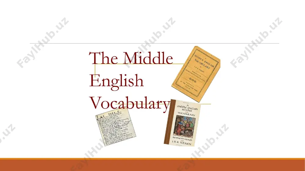 the vocabulary language studied in the middle ages - Page 4