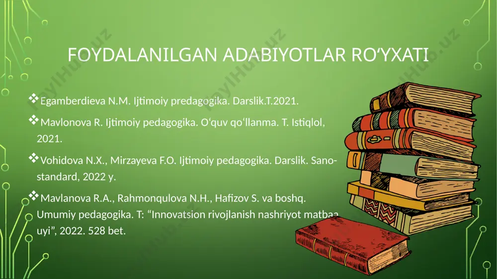 a ma’rifatparvari klod adriana gelvetsiy (1715 - 1771 y) ishlarida ham tilga olingan. ular tarbiya omillari - muhit va pedagogik ta’sir, shaxsiy va jamiyat manfaatlarining birligi masalalaridir. shvetsariyalik buyuk pedagog iogann genrix pestalotssi (1746 - 1827 y) o‘z faoliyatida ijtimoiy pedagogik nazariyani va amaliyotni birlashtirgan va o‘z mablag‘lari evaziga yetimlar uchun uylar ochgan. xix asr shunisi bilan xarakterliki, bu davr mobaynida ijtimoiy pedagogikaning pedagogikadan ajralishi jarayoni sodir bo‘lgan. ikkinchi tomondan uning boshqa fanlar psixologiya, ijtimoiyogiya, tibbiyot, falsafa kabi fanlar yaqinlashuvi bilan ham ro‘y bergan. xix asr ijtimoiy pedagogikaning asosiy yo‘nalishlariga esa quyidagilar tegishli: 1). ijtimoiy pedagogikaning nazariy asoslarini ishlab chiqish - bu uning fan bo‘lishiga olib kelgan. bu yo‘nalishga mafkurani ham kiritsa bo‘ladi. 2). ta’lim sohasidagi ijtimoiy pedagogik faoliyat. gap ijtimoiy pedagogik ta’lim, tarbiya maqsadi va xarakteriga ta’siri haqida ketmoqda. 3). xayriya va o‘quv - tarbiya muassasalarining tuzilishi bo‘yicha ijtimoiy pedagogik faoliyat (bazedovning “filantroplari”, ouenning “yangi institut” konsepsiyalari). 4). ijtimoiy …