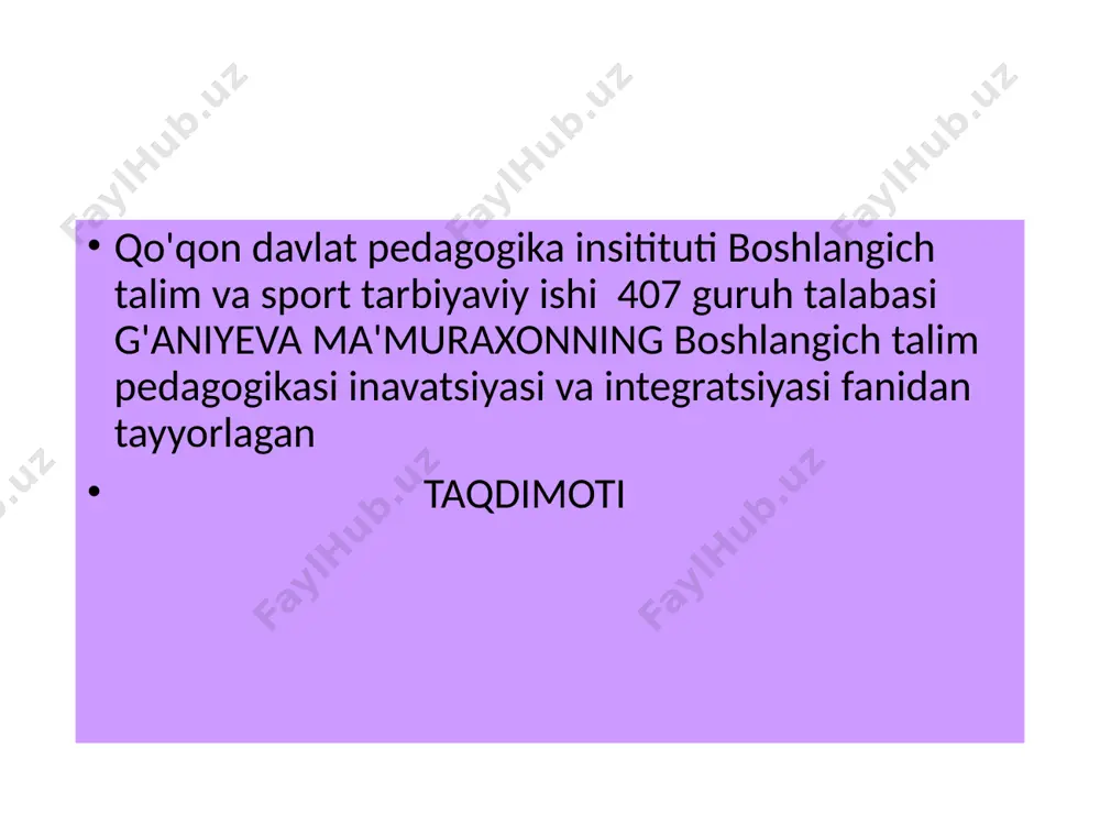 interfaol metodlar - o'qituvchi va talabalar o'rtasida ishonchli hamkorlik - Page 2