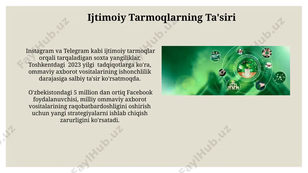 jahon media va axborot makonida raqobat muhiti - Page 5
