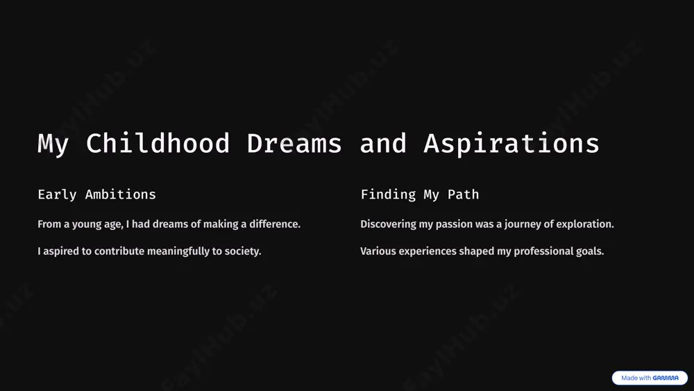 the person who inspired my career path - Page 2
