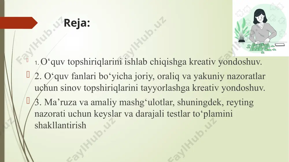ngilangan energiya bilan qaytadi. fikr-mulohaza asosida fikringizni shakllang va rivojlantiring har qanday g‘oya muvaffaqiyatli bo‘lishi uchun uni dunyoga chiqarishingiz, tanqidga topshirishingiz va kerak bo‘lganda moslashtirishingiz kerak. ijodning mashhur qiyofasi rassomlar, yozuvchilar yoki musiqachilarning ilhom tushgan paytigacha o‘z kunlarini qoldirib, o‘zlarining daho asarlarini isitma pog‘onasida tayyorlashlarini o‘z ichiga oladi. afsuski, bugungi ish joyidagi doimiy ish vaqtlari va vaqt bosimlari ko‘plab xodimlarni o‘zlarini juda yomon his qilishiga olib kelmoqda. «istock by getty images» agentligi ijodiy mutaxassislar o‘rtasida o‘tkazilgan so‘rov natijalariga ko‘ra, ularning deyarli yarmi (48 foiz) so‘nggi o‘n yil ichida o‘z sohalaridagi ijodkorlik darajasi to‘xtab qolgan yoki pasaygan deb aytishadi. taxminan to‘rtdan bir qismi (23 foiz), kuniga o‘rtacha ikki soatdan kam vaqtni ish joyida «ijodiy» ish bilan shug‘ullanishini tan olishadi. ijodga to‘siqlar vaqt yetishmasligi asosiy sababmi? vaqt yetishmasligi – respondentlarning 63 foizi «ijodiy mulohaza va ilhom olish» uchun vaqtlari yo‘qligini, 70 foizi ko‘proq ijodiy vaqtni istashlarini aytishadi va 60 foizi o‘tgan yili …