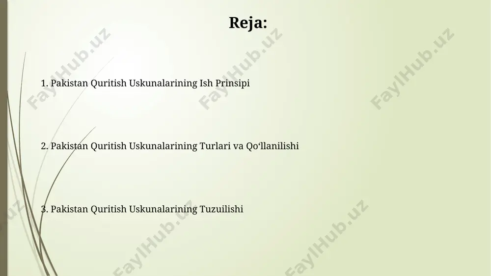 ish jarayonini yakunlaydi, bu an'anaviy usullarga nisbatan ancha tezroq. mikroto'lqinli quritish uskunalari 2,45 ghz chastotada ishlaydi va namlik miqdorini 50% gacha qisqartirishga qodir, bu esa energiya sarfini sezilarli darajada kamaytiradi. infraqizil quritish uskunalari katta hajmdagi mahsulotlarni quritishda infraqizil quritish uskunalarining samaradorligi 30-50% ga yuqori boʻlishi mumkin, bu esa energiya tejashga yordam beradi va quritish vaqtini qisqartiradi. pakistan bozorida mavjud infraqizil quritish uskunalarining koʻpchiligi 5-10 kvt quvvatga ega boʻlib, haroratni 50-150°c gacha boshqarish imkoniyatiga ega. pakistan quritish uskunalarining turlari pakistan quritish uskunalarining bir turi, 50-100 kg sigʻimli quyoshli quritish xonalari boʻlib, asosan meva va sabzavotlarni quritishda qoʻllaniladi va ularning samaradorligi ob-havo sharoitlariga bogʻliq. paxta va boshqa qishloq xoʻjaligi mahsulotlarini quritish uchun ishlatiladigan, 20-50 kvt quvvatga ega issiq havo quritish tizimlari, haroratni aniq boshqarish tizimiga ega boʻlib, mahsulot sifatini saqlashga yordam beradi. vakkumli quritish uskunalari katta hajmdagi vakkumli quritish uskunalari odatda 1000 kg gacha mahsulot sigʻimiga ega boʻlib, ularning ishlash jarayoni avtomatlashtirilgan …
