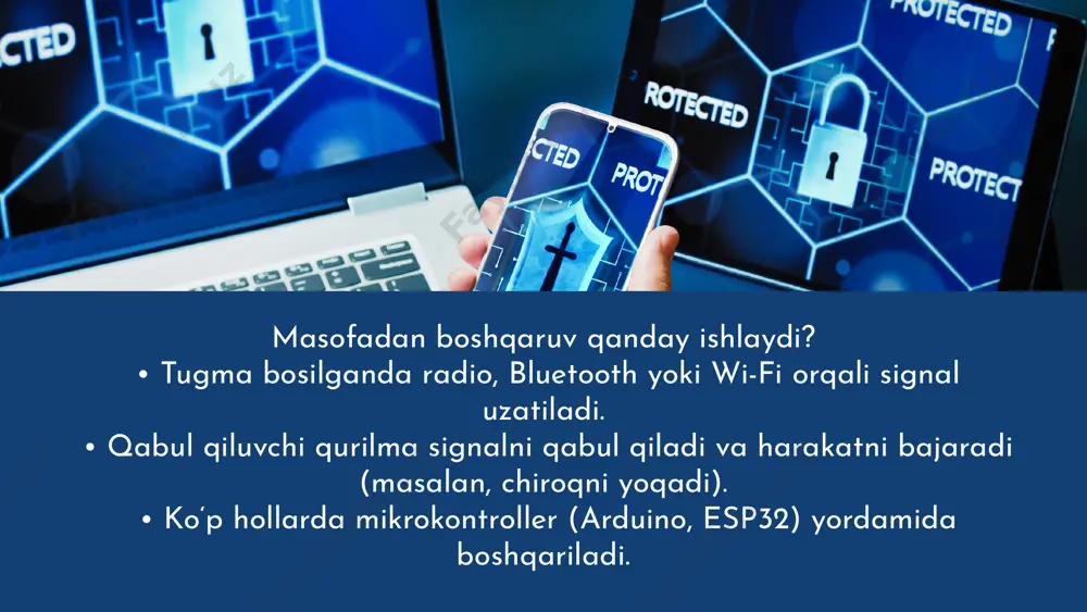 masofadan boshqaruv elektron tugma - Page 4