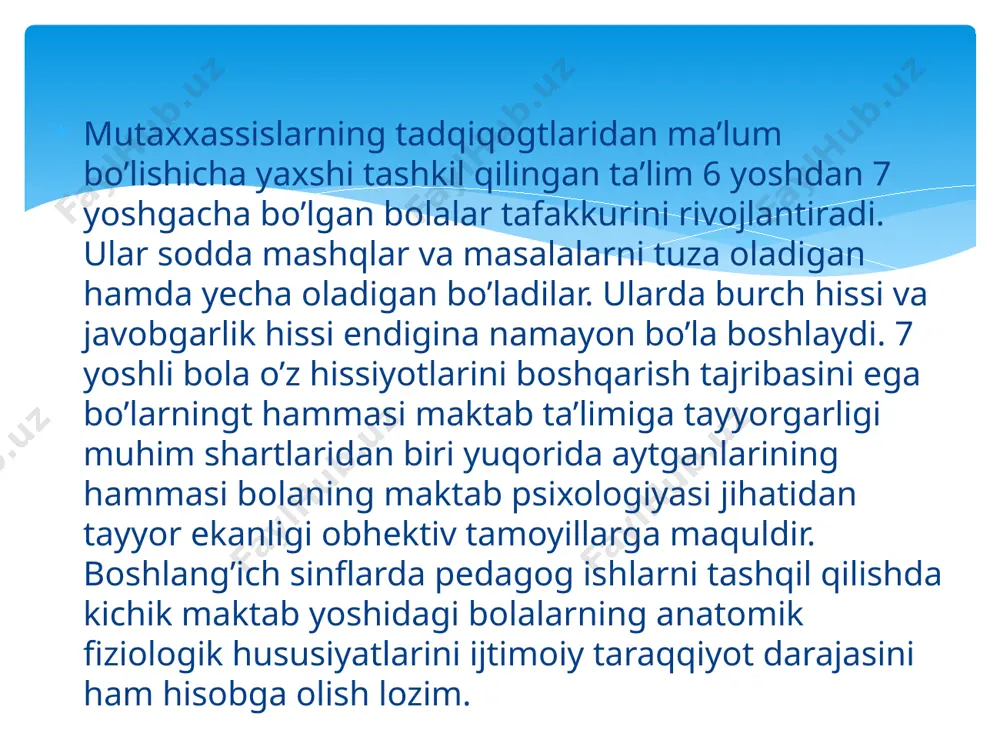 kkilanadilar, predmet-hodisalarni tanishda xatoliklar kuzatiladi, axborot ortgani sari predmetning belgilarini ajratish ham qiyinlashadi. ijtimoiy – gumanitar fanlar va san’at fakulteti tarix ta’lim yo’nalishi 102-guruh talabasi mirzaqulova zebuniso tayyorlagan slaydi /docprops/thumbnail.jpeg