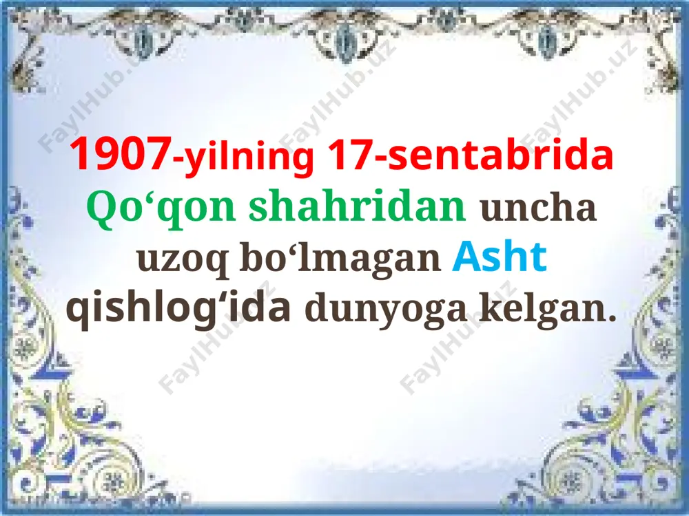 o'zbek tili fanidan tayyorlagan slayd - Page 5
