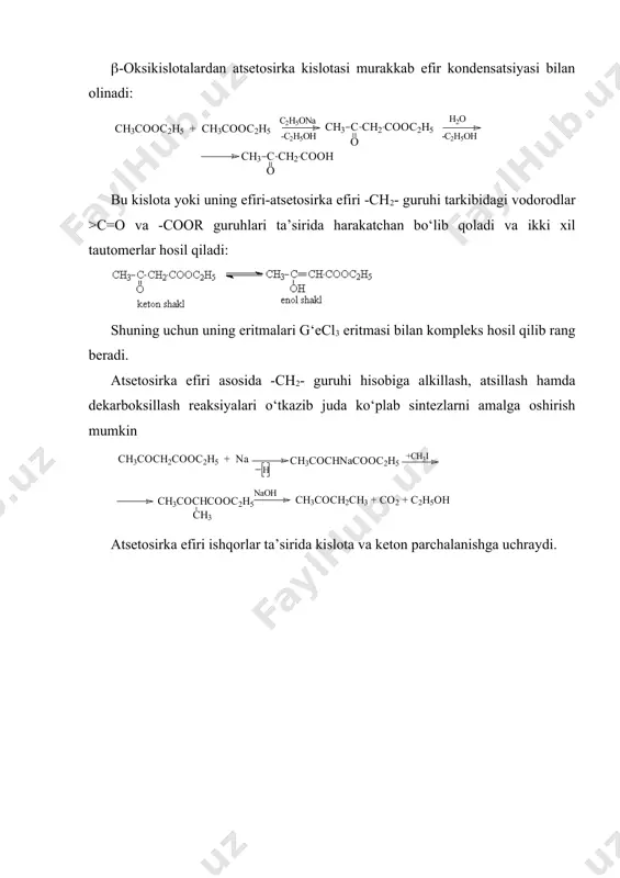 gidroksi va keto (okso) kislotalar - Page 5