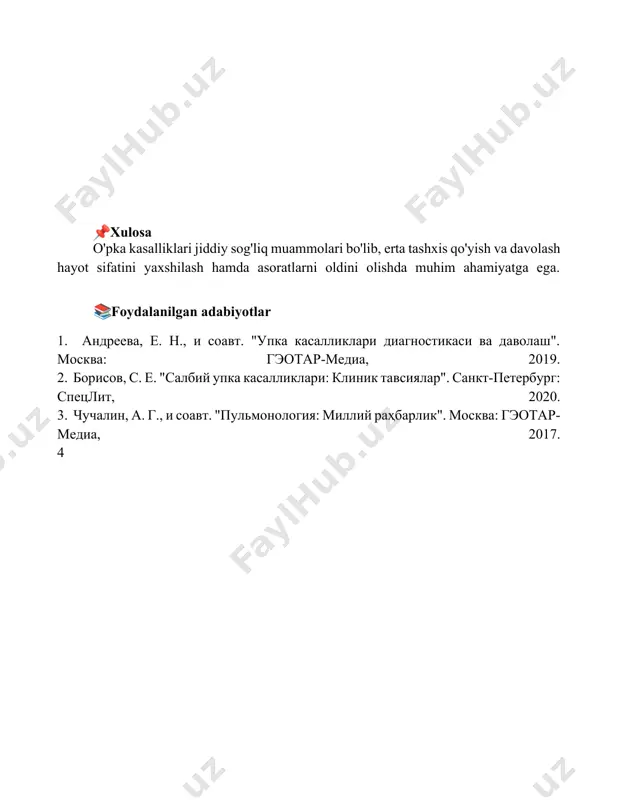 o'pka kasaliklari - Page 5