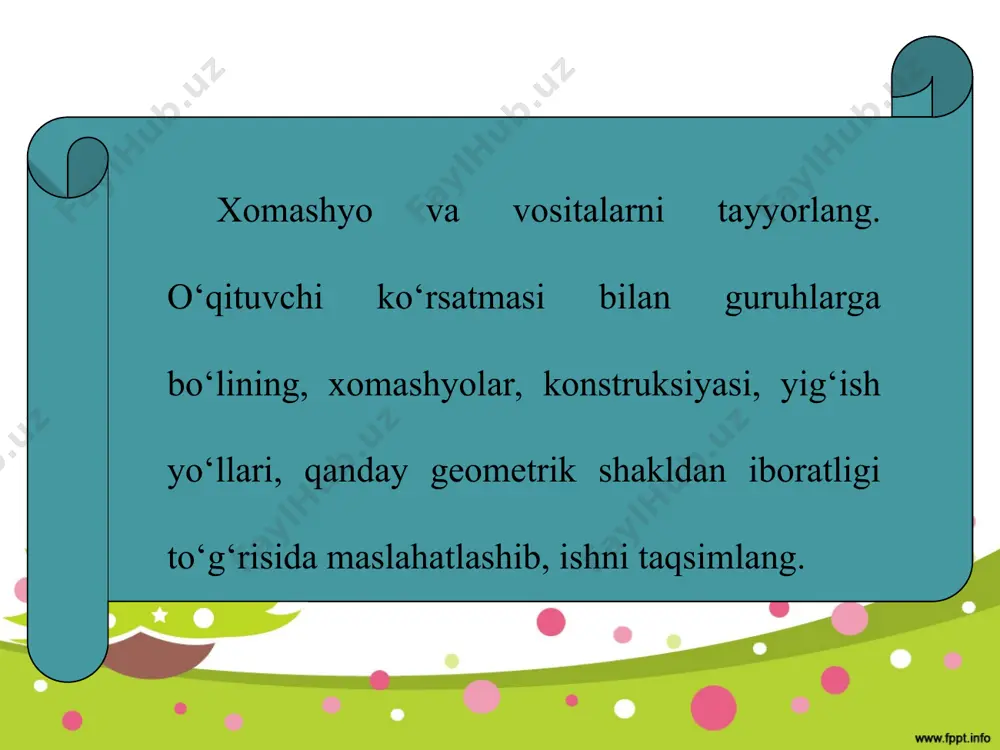 qorbobo ustaxonasida archa bezagini yasash 4 sinf - Page 4
