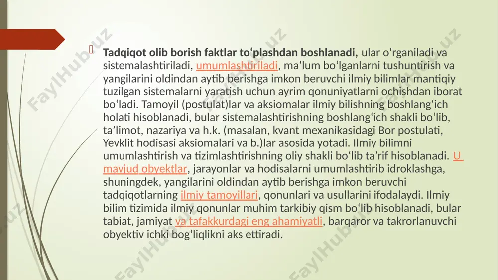 ilmiy ma'lumotlar va obyektlar - Page 5