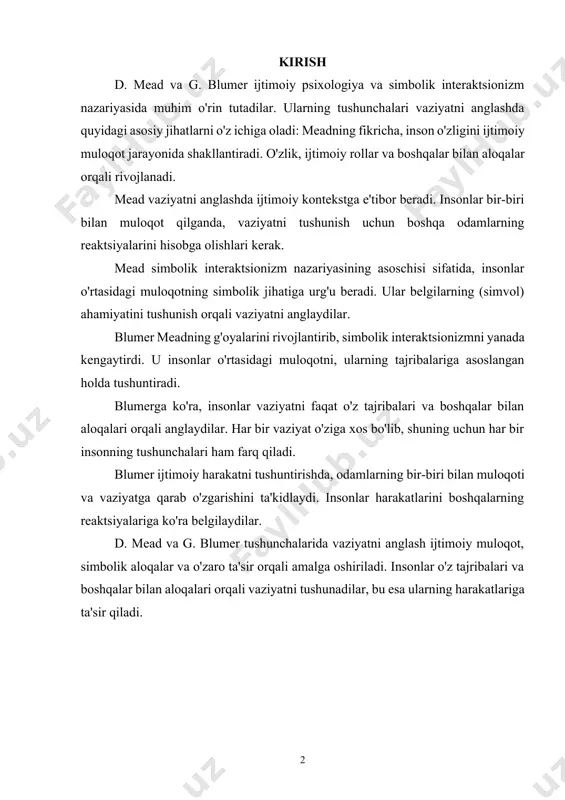 ilangina emas, balki faktik ma`lumotlar tuplash, u yoki bu goyani isbotlash uchun ishlatiladigan uslublari bilan ajralib turadi. uslublar mukammalligi aslida nazariy taraqqiyotni, fan taraqqiyotini belgilovchi asosiy omildir. hozirgi zamon fanlarining taraqqiyoti shu bilan o`ziga xoski, ularda metodologik muammolarga qiziqish ancha yo`qoridir. buning bir qancha sabablari mavjud bo`lib, ular avvalo jamiyatda ro`y berayotgan keskin o`zgarishlarning sabablaridan biri hisoblangan fan-texnika taraqqiyoti maqsadlari bilan fan maqsadalarining uygunlashuvi, amaliyotning fan oldiga kuyayotgan talablari darajasining tobora ortib borayotganligi, tadqiqot qilish vositalarining murakkablashib borayotganligi va nixoyat har bir fanda ro`y berayotgan o`z tadqiqot prinsiplari va tekshirish usullarning qayta kurib chiqishga intilishning yakqol namoyon bo`layotganligidir. ijtimoiy psixologiya to`g`risida gapiriladigan bo`lsa, shuni alohida ta`kidlash lozimki, avvalo jamiyatning bu fan oldiga kuyayotgan talablari o`ziga xos bo`lib, bu talablar javob berish uchun uning tekshirish uslublari u darajada mukammal emasligidadir. chunki shu davrgacha ijtimoiy psixologiyada kuzatilgan narsa shu bo`ldiki, bu yerda nazariy ishlar tadbiqiy ishlardan ancha ko`pdir. shuning uchun ham, g. …