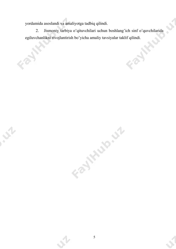 nizmning ayni paytdagi holatidan kelib chiqib o’zgartiriladi. sportchining malakasi oshib borar ekan, mjt vositalarining hissasi ortib, ujt vositalarining xajmi shunga muvofiq tarzda kamayib boradi [8]. 1.2. jismoniy qobiliyatlarningumumiy tavsifi shaxsning jismoniy madaniyatini shakllantirish jarayonida shug’ullanuvchilar harakatlarni va ular bilan bog’liq bilimlarni o’zlashtiribgina qolmay, o’z jismoniy qobiliyatlarini ham rivojlantiradilar [18]. hozirgi vaqtda insonning harakat imkoniyatlarini tavsiflash uchun “jismoniy qobiliyatlar” va “jismoniy sifatlar” atamalaridan foydalaniladi. bu tushunchalar ma`lum ma`noda o’xshash bo’lsalarda, lekin bir xil emaslar. afsuski, adabiyotlarda mazkur tushunchalarning ta`rifi va o’zaro aloqasi haqida birmuncha qarama-qarshi fikrlarni uchratish mumkin. masalan, bir holatda jismoniy qobiliyatlar organizmning harakat faoliyatida ishtirok etayotgan hamda uning ta`sirini belgilaydigan funksional tizimlar layoqatining namoyon bo’lish shakllari sifatida tushuniladi, boshqasida hayotda, ayniqsa, harakat faoliyatida amalga oshiriladigan va asosini jismoniy sifatlar tashkil etadigan insonga xos imkoniyatlar nazarda tutiladi; uchinchisida qobiliyatlar deganda, organizmning ruhiy-fiziologik va morfologik xususiyatlariga asoslanuvchi rivojlangan tug’ma qobiliyat nishonalari tushuniladi [10]. jismoniy qobiliyatlar insonning u yoki bu mushak faoliyati …