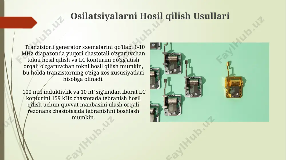 erkin elektromagnit tebranish konturini yasash - Page 5