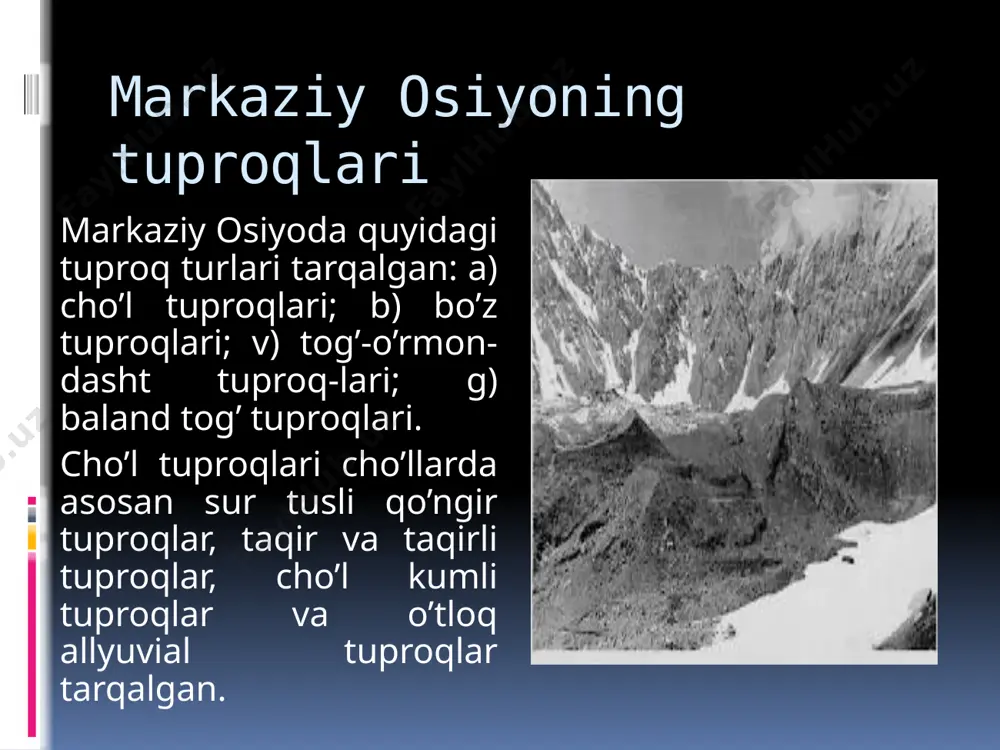 markaziy osiyo tuproqlari - Page 4