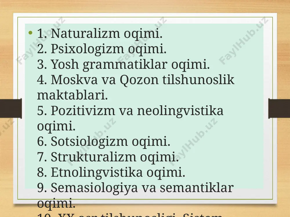tilshunoslik maktablari ta'limotlarining asosiy mohiyati - Page 4