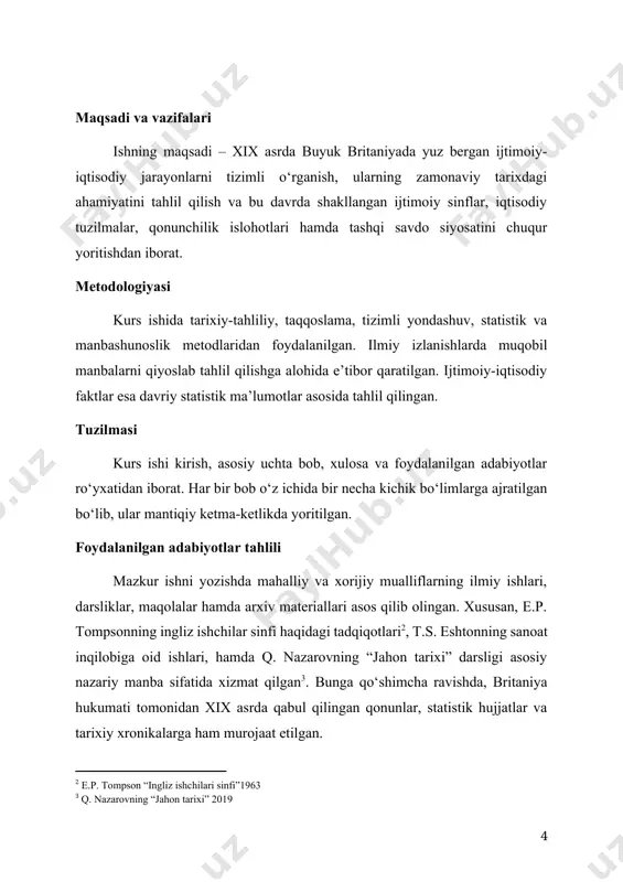 gani sababli ishlab chiqarish uchun zarur bo‘lgan resurslarni arzon narxda olgan va foydani o‘z markaziga jamlab borgan. buyuk britaniyaning moliyaviy institutlarini ham rivojlantirdi. london jahon moliya markaziga aylandi. banklar, sug‘urta kompaniyalari va fond birjalari global iqtisodiy aloqalarning markaziga aylangan edi. xix asrning so‘nggi choragida buyuk britaniya iqtisodiy jihatdan orqada qola boshladi. ʻʻjahon ustaxonasiʼʼ deb nom olgan buyuk britaniyaning xix asr oxiri–xx asr boshlarida sanoat ishlab chiqarish hajmi 2 marta, tashqi savdodagi ulushi esa 70 foizga qisqardi. sanoat ishlab chiqarish hajmi bo‘yicha 3-o‘ringa tushib ketdi. mamlakatning jahon ustaxonasi maqomi o‘tmishga aylanib qoldi. buning asosiy sababi, birinchidan, kapitalning asosan chetga chiqarilishi edi. ingliz sarmoyadorlari mustamlakalarda zavod, fabrika va boshqa korxonalar qurishni afzal ko‘rishgan. chunki mustamlakalar xomashyo va arzon ishchi kuchi manbayi edi. ularni metropoliyaga olib kelish qimmatga tushardi. chetga kapital chiqarish juda katta daromad keltirgan. chunonchi, uning keltirgan foydasi tashqi savdo keltirgan foydadan 5 marta ko‘p bo‘lgan. foyda ketidan quvish oqibatida buyuk …