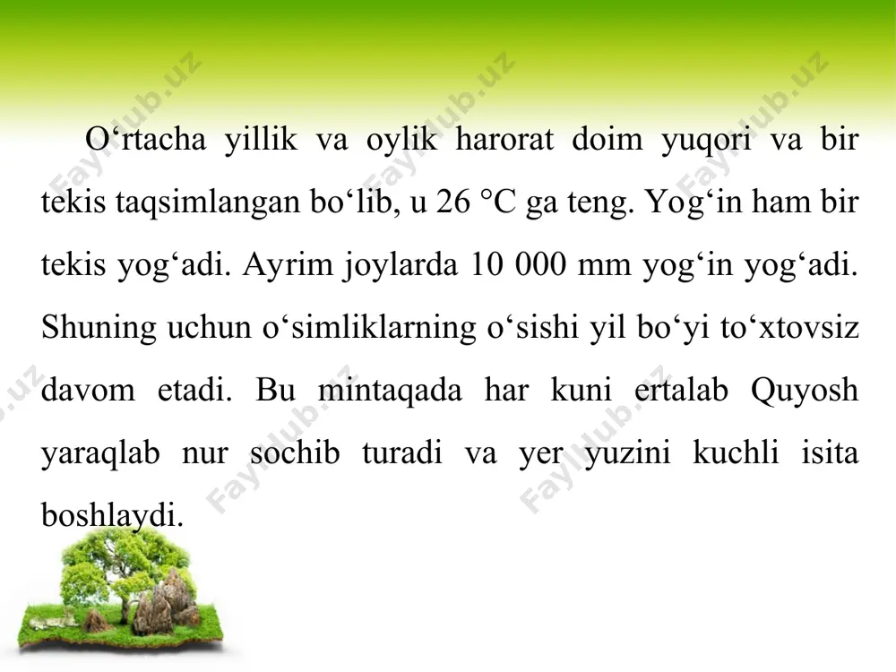 afrika iqlim mintaqalari 6-sinf - Page 5