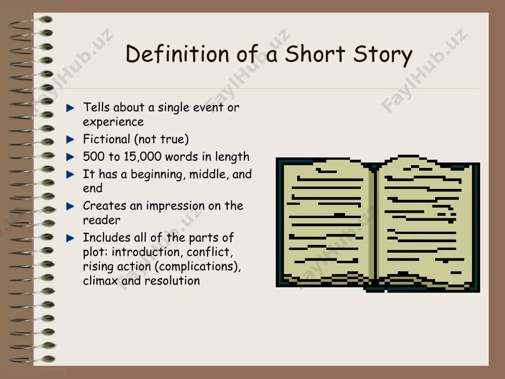 power point presentation in outline form. the outline form will have blanks to be filled in during the presentation. this presentation is in preparation of writing a short story for their portfolio. this presentation was designed for a resource language arts class; students having learning and behavior disorders. 5.you must indent when someone new begins to speak example: fausto looked at the bill and knew he was in trouble. not with these nice folks or with his parents, but with himself. how could he have been so deceitful? the dog wasn’t lost. it was just having a fun saturday walking around. “i can’t take that.” “you have to. you deserve it, believe me,” the man said. “no, i don’t.” “now don’t be silly,” said the lady. she took the bill from her husband and stuffed it into fausto’s shirt pocket. “you’re a lovely child. your parents are lucky to have …