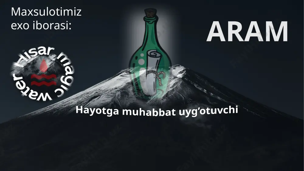reklama loyihasi: hisorning mo’jizaviy suvi - aram - Page 4