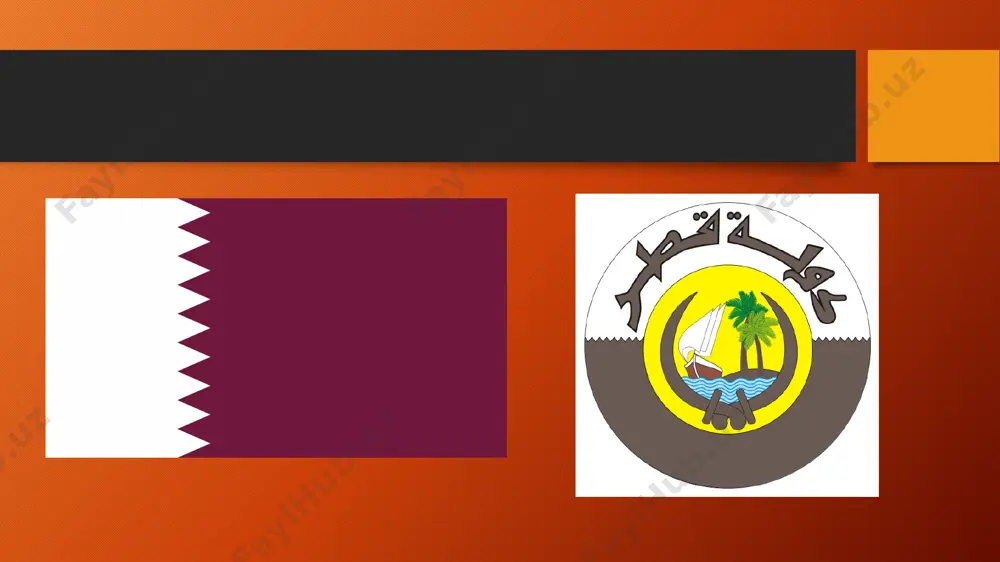 ion kub metrdan oshadi, bu dunyodagi jami zahiraning qariyb 13 foizini tashkil etadi va dunyodagi uchinchi yirik gazdir. 5 iqtisodiyotning tarmoq tuzilishi. qatar iqtisodiyoti neft va gaz qazib olish va qayta ishlashga asoslangan. tasdiqlangan neft zaxiralari 900 million tonnadan oshadi. yillik ishlab chiqarish 35 million tonnani tashkil etadi, shundan 20 million tonnasi eksport qilinadi. so'nggi yillarda tabiiy gaz mamlakatning kelajakdagi iqtisodiy rivojlanishi uchun tobora muhim ahamiyat kasb etmoqda; qatar o'z zahiralari bo'yicha dunyoning birinchi beshta davlati qatoriga kiradi. 6 iqtisodiy faoliyat shakli. qishloq xoʻjaligi sust rivojlangan boʻlib, asosan koʻchmanchi chorvachilik, voha dehqonchiligi va bogʻdorchilik bilan taʼminlangan. qishloq xoʻjaligiga yaroqli yer maydoni unchalik katta emas. faqat shimoliy va markaziy hududlar tabiiy o'simliklarga ega unumdor erlarga ega va shuning uchun qishloq xo'jaligi uchun eng mos keladi. asosiy ekinlar; sabzavotlar, xurmo, mevalar, makkajo'xori, tariq. qishloq xo‘jaligi ishlab chiqarishi mamlakatning ichki oziq-ovqatga bo‘lgan ehtiyojini atigi 10 foizga qondiradi. 7 transport tizimi. quvurlar: kondensat 288 …