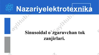 elektrotekhnika — PPTX
