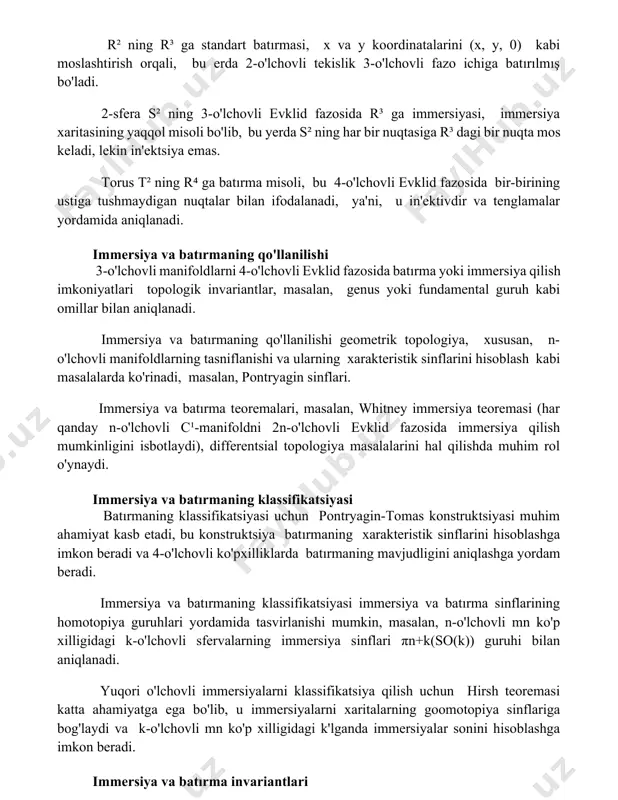 differensial topologiyadan botirish va joylashtirish - Page 2