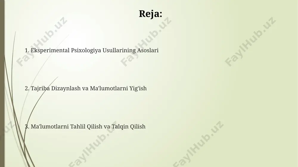 lgan edi. koreya respublikasida o'tkazilgan 5 yillik tadqiqot natijalari, takrorlangan o'lchovlar dizaynini qo'llash orqali, 100 ta o'simlikning o'sish sur'ati va atrof-muhit omillari o'rtasidagi bog'liqlikni aniqladi. e'tiboringiz uchun rahmat @taqdimot_robot