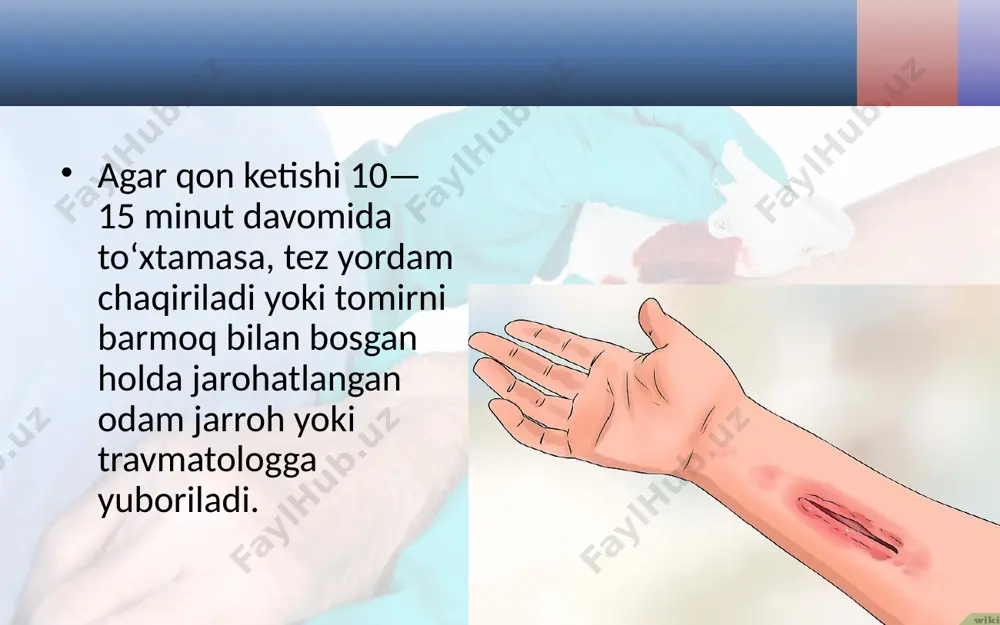 teri shikastlanganda birinchi yordam. 8 - sinf - Page 4