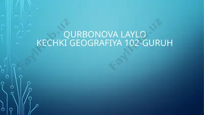 shamol kuchlari geografiyasi — PPTX