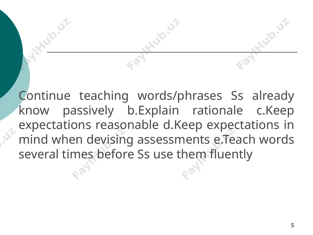teaching vocabulary in esp - Page 5