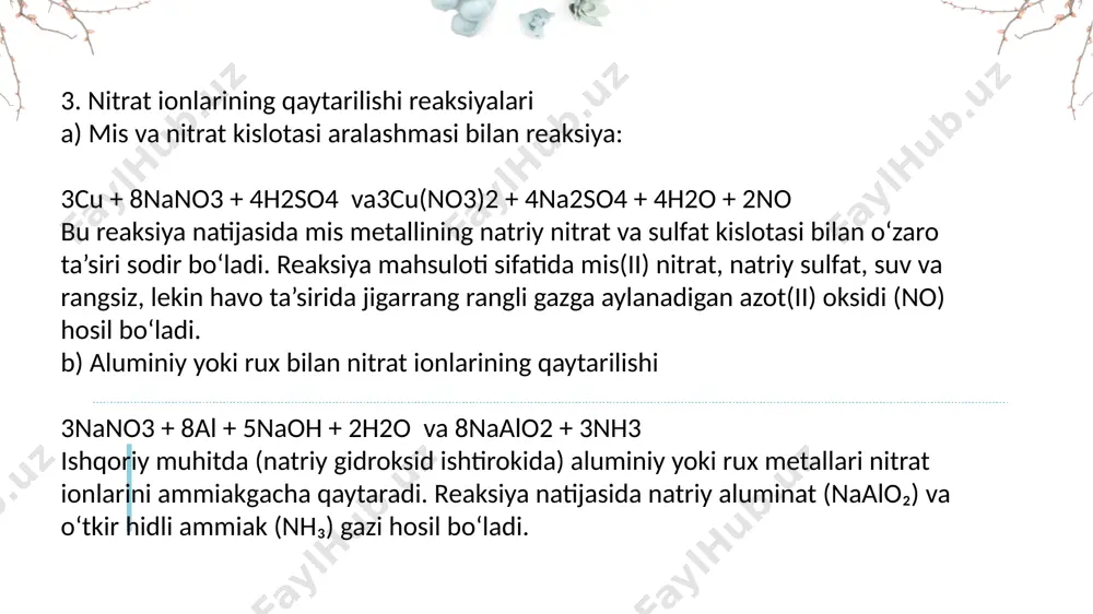 anionlarning uchinchi guruhi va ular xos sifat reaksiyalari - Page 4