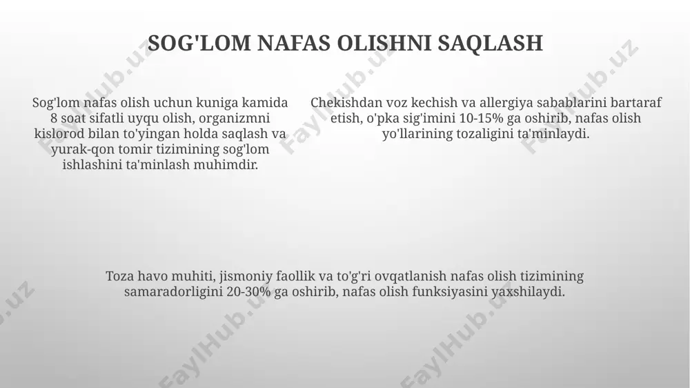 nafas olish tizimi faoliyati - Page 5