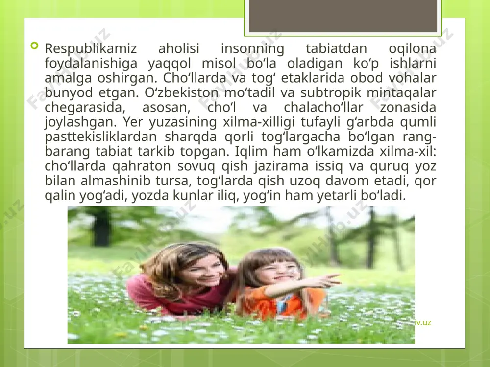 insonning tabiatga ta’siri - Page 5