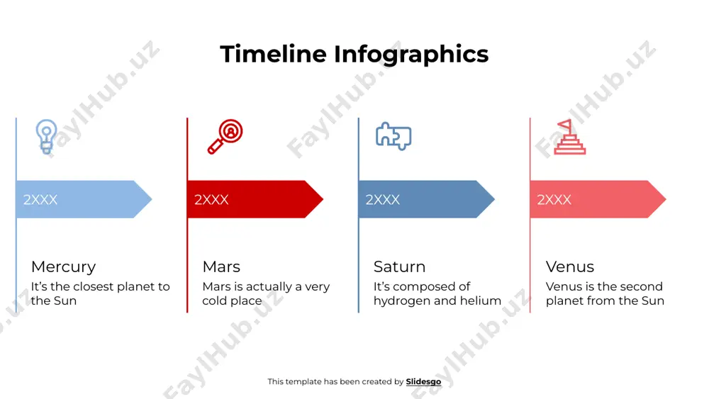 timeline infographics - Page 5