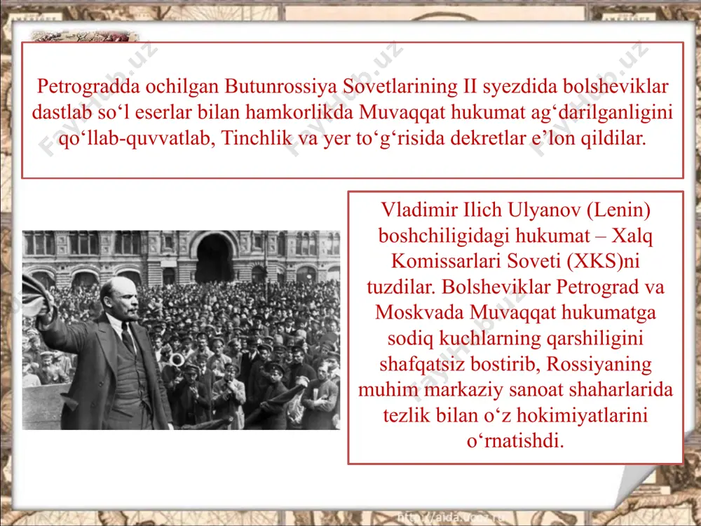 ek boshchiligidagi qo‘shinning hujumi farg‘ona vodiysini larzaga keltirdi. madaminbek 1919-yil 12-oktyabrda pomirning ergashtom ovulida bo‘lgan anjumanda madaminbek boshchiligida farg‘ona muvaqqat muxtoriyat hukumati tuzildi. hukumat tarkibiga 16 nafar tub aholi va 8 nafar ruslar kiritilgan edi. madaminbek hukumat boshlig‘i bo‘lish bilan birga qo‘shinning oliy bosh qo‘mondoni etib ham tayinlandi. ozodlik kurashchilari 1919-yilning kech kuziga kelib madaminbek qo‘l ostida 30 000 nafarga yaqin yigit qizil armiyaga qarshi istiqlol janglarini olib bordilar. bu paytda shermuhammadbek qo‘l ostida 20 000, katta ergash qo‘rboshida 8000 nafar askar bo‘lgan. ana shu uchta lashkarboshi vodiydagi jangovar harakatlarni yo‘naltirib turdilar. farg‘ona vodiysiga bolsheviklar tomonidan qo‘shimcha kuchlarning kuchayishi natijasida 1920-yil yanvar oyining o‘rtalariga kelib jangovar tashabbus qizil armiya qo‘liga o‘tdi. katta ergash qo‘rboshining qo‘shini mag‘lubiyatga uchragach, shermuhammadbek asosiy kuchlarini olib oloy vohasiga chekindi. madaminbek vaqtdan yutish uchun farg‘ona fronti qo‘shinlari qo‘mondonligiga yarash muzokaralari boshlashni taklif qildi. shermuhammadbek turkistondagi harakat 1920-yilning yozi va kuzida o‘zining yangi bosqichiga qadam qo‘ydi. farg‘ona …