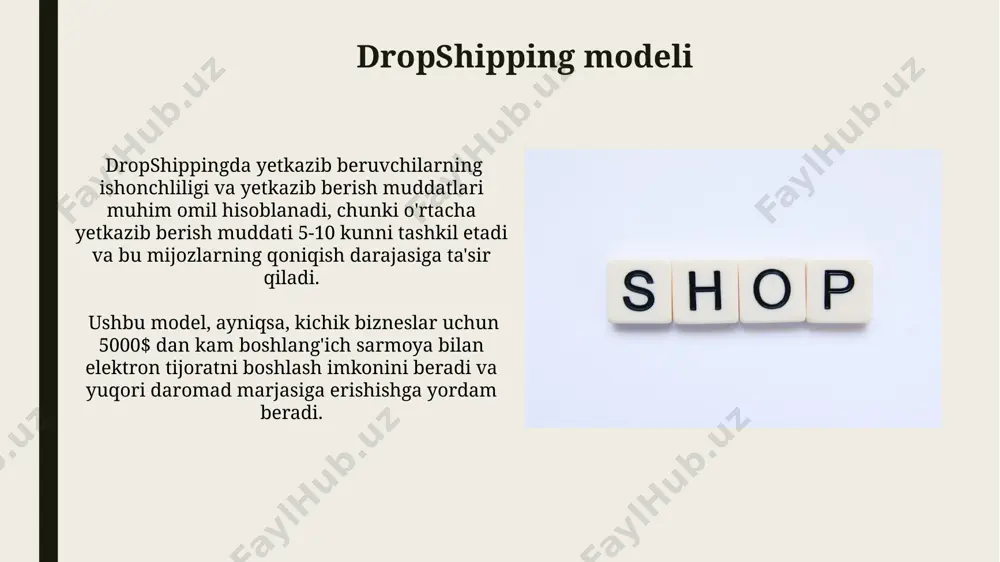 elektron tijorat modellari - Page 5