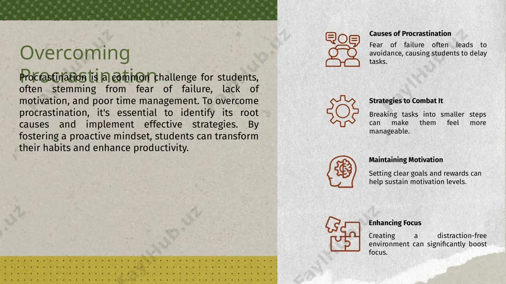 her assist in prioritizing tasks by urgency and importance, allowing students to focus on what truly matters. conclusions • balance academics and social life for overall well-being. • prioritize time management to reduce stress. • maintain personal health through regular exercise and nutrition. • engage in extracurricular activities to enhance personal growth. • develop strong study habits for academic success. • foster meaningful relationships for emotional support. • set realistic goals to avoid burnout. • practice mindfulness to improve focus and reduce anxiety. • seek help when needed to navigate challenges. • remember, a balanced lifestyle leads to a fulfilling student experience. in conclusion, achieving balance is essential for thriving as a student and enjoying a fulfilling life. photo by kadarius seegars on unsplash thank you! image1.png image2.png image3.png image4.png image5.png image6.png image7.png image8.png image9.png image10.png image11.png image12.png image13.png image14.png image15.png image16.png image17.png image56.png image25.png image26.jpeg image27.png image28.png image57.jpg image29.png …