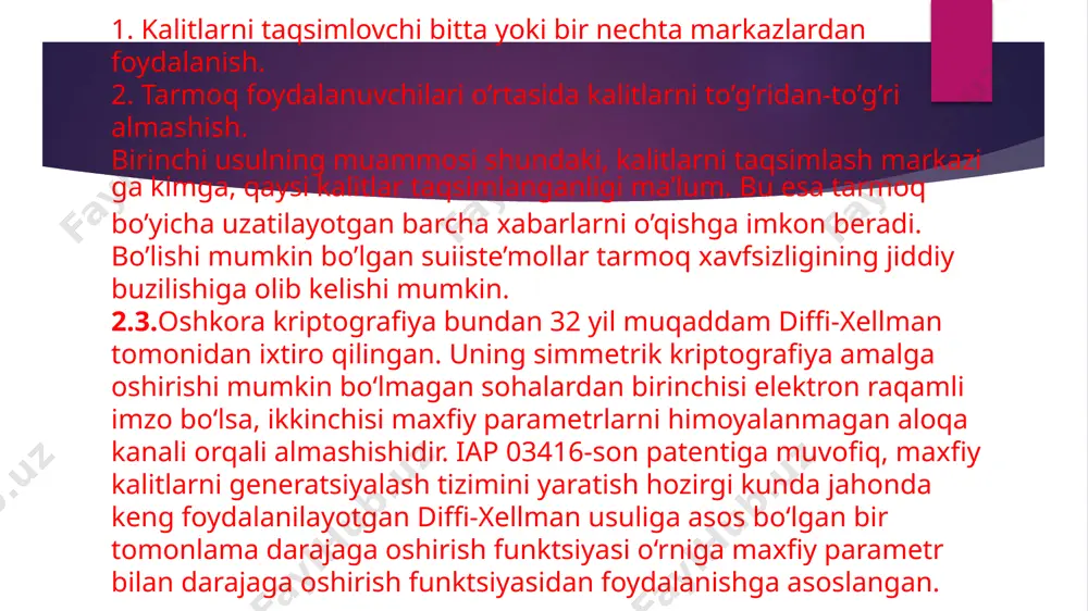 ō" fe'l gráfo "yozish" yoki "gapirish" bo'sh "gapirish") - ma'lumotni yashirishni mashq qilish va o'rganish. hozirgi zamonda kriptografiya matematikaning ham, informatikaning ham bir tarmog‘i hisoblanib, axborot nazariyasi, kompyuter xavfsizligi va muhandislik bilan chambarchas bog‘liq. kriptografiya bugungi kunda texnologik jihatdan rivojlangan jamiyatning ilovalarida qo'llaniladi; misollar kredit karta xavfsizligi, kompyuter parollari va elektron tijorat, barchasi kriptografiyaga tayanadi. o'tmishda kriptografiya deyarli butunlay qayd etilgan shifrlashoddiy ma'lumotni (to'g'ri matnni) tushunarsiz tushunarsiz tilga aylantirish jarayoni (ya'ni, shifrlangan matn). parolni hal qilish teskari jarayon bo'lib, tushunarsiz shifrlangan matndan oddiy matnga o'tadi. dekoder (yoki shifrlash) - bu shifrlashga va teskari parol hal qilishga olib keladigan algoritmning yarmi. dekoderning batafsil ishlashi algoritm bilan ham belgilanadi, a kalit. bu xabarning ma'lum bir konteksti uchun maxfiy parametr (ideal, faqat kommunikatorlar tomonidan ma'lum). kalitlar muhim ahamiyatga ega, chunki o'zgaruvchan kalitsiz raqamlar ahamiyatsiz, shuning uchun ko'p maqsadlar uchun foydasiz. tarixiy jihatdan, shifrlar ko'pincha to'g'ridan-to'g'ri shifrlash yoki parolni hal qilish uchun ishlatilgan, masalan, …