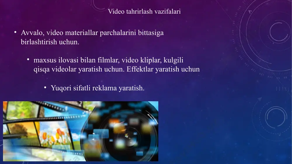 videolar bilan ishlash - Page 4
