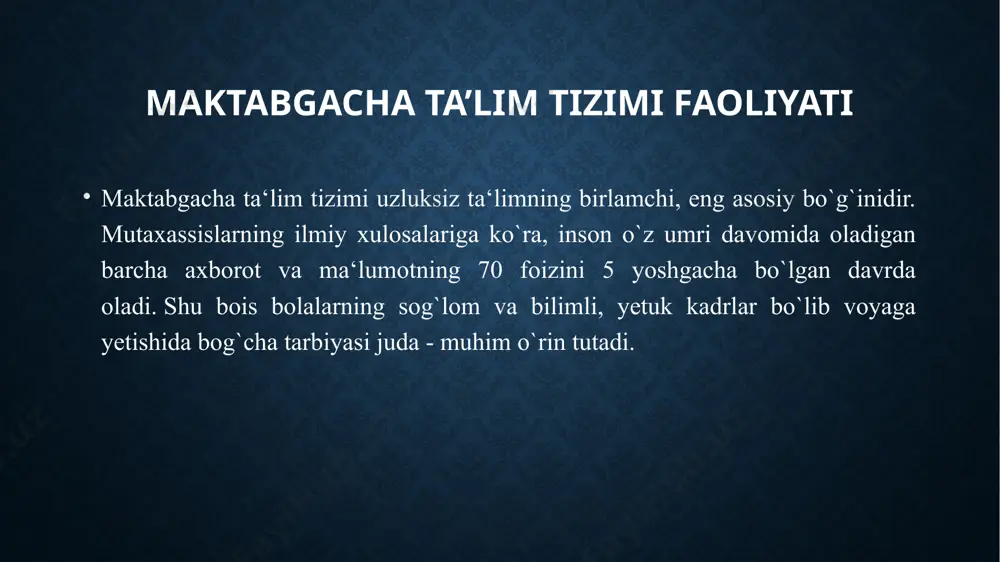 mazmun-mohiyati shundan iboratki, o‘quvchilardan respublikamiz qurolli kuchlarining salohiyati va obro‘si, mamlakatimiz mustaqilligi hamda xududiy yaxlitligi, xalqimizning tinch hayotini va mustaqillikni mustahkamlash yo‘lidagi bunyodkorlik mehnatini himoya qilish, yosh avlodni vatanparvarlik ruhida tarbiyalashdagi ahamiyatini keng yoritib berish, ularni o‘z vataniga sodiq va fidoiy insonlar etib tarbiyalash barcha ta'lim muassasalarining pedagogik jamoasining eng muhim vazifalaridan biriga aylangan bugungi kunda o‘quvchi yoshlarda vatan ravnaqi, yurt tinchligi, xalq farovonligi, komil inson, ijtimioy hamkorlik kabi milliy g‘oyalarning asosiy yo‘nalishlarini shakllantirish, bu ta'lim muassasalaridagi ma'naviy-ma'rifiy ishlarni yanada takomillashtirish an'anaga aylanib bormoqda. yoshlarni harbiy xizmatga kuzatish marosimlarini tantanali o‘tkazish ham vatanparvarlik tizimiga kiradi. vatanimiz, xalqimiz tinchligi va osoyishtaligini ishonchli himoya qilish, bugungi kunda har bir yigit qizning orzusi va burchiga aylanib bormoqda bugungi yoshlarimiz mustaqil vatanimizning posbonlaridir. biz navqiron avlod vakillarini barkamol, yetuk kishilar qilib voyaga yetkazsak, ularning har birida or-nomus, milliy g‘ururni izchil shakllantirib borsak, vatanimiz shunchalik qudratli davlatga aylanadi. vatanni, xalqimiz tinchligi va osoyishtaligini ishonchli himoya …