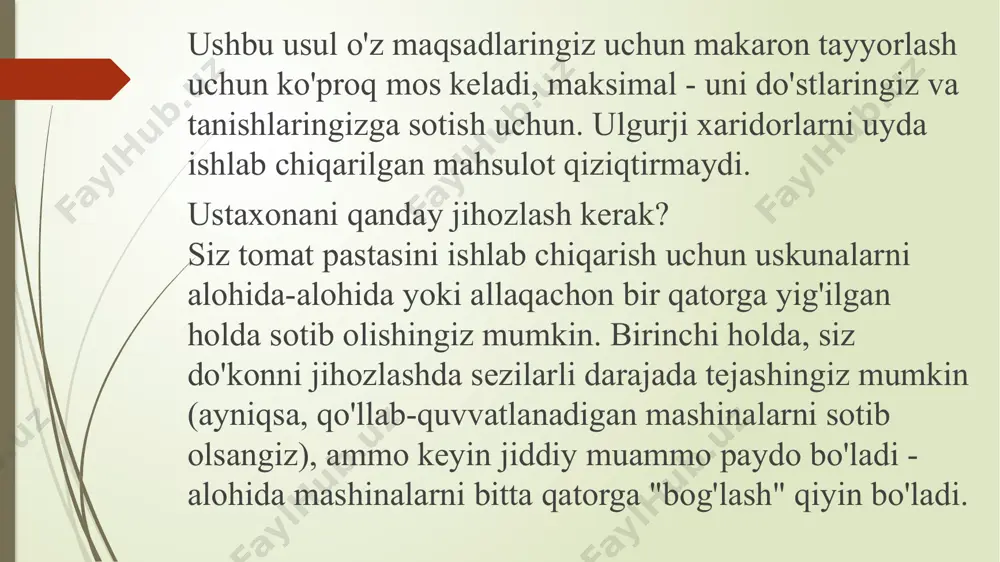 pamidordan pasta ishlab chiqarish liniyasi - Page 5