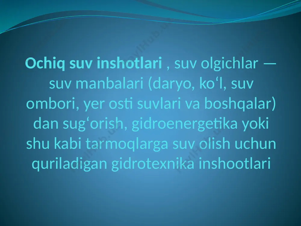 daryo va o’zandan suv qabul qilish inshooti - Page 3