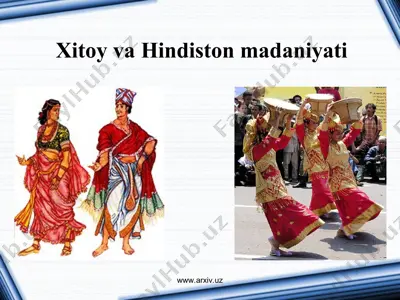 xitoy va hindiston madaniyati — PPT