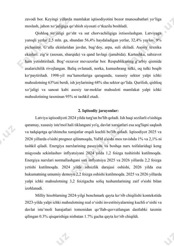p moddalari narxlarining keng miqyosda sekinlashishi bilan birgalikda inflyatsiya 2024 yilda 1,2% ga tushishi kutilmoqda. energiya narxlarining bazaviy ta'siri yo'qolishi sababli inflyatsiya 2025 va 2026 yillarda 2,2% ga yetishi kutilmoqda. ish haqining rivojlanishi tufayli xizmatlar inflyatsiyasi 2024% va asta-sekin 2,2% ga qisqarishi kutilmoqda. 2026. energiya va oziq-ovqat mahsulotlaridan tashqari asosiy inflyatsiya xizmatlar va qayta ishlangan oziq-ovqat narxlaridagi bosim tufayli 2024 va 2025 yillarda hicp inflyatsiyasidan yuqori bo'lib qolishi va 2026 yilga kelib asosiy inflyatsiya darajasiga yaqinlashishi kutilmoqda. 2024-yilda umumiy davlat taqchilligi yaimning 2,8 foizini tashkil etadi, bu 2023-yildagi yaimning 2,4 foizini tashkil etadi. 2023 yil oxiriga qadar energiya bilan bog‘liq chora-tadbirlarning bosqichma-bosqich bekor qilinishining ta’siri davlat ish haqi, sog‘liqni saqlash va ta’lim, pensiyaga qo‘shimcha to‘lovlar va davlat investitsiyalariga qo‘shimcha xarajatlar hisobiga ko‘proq qoplandi. 2024-yilda 2023-yilga nisbatan asosan energiya narxining pasayishi hisobiga mahsulotlarga soliq tushumlarining o‘sishi ancha kam bo‘lishi kutilmoqda. shu bilan birga, moliya sektoridan yuridik shaxslardan olinadigan daromad solig‘i bo‘yicha …