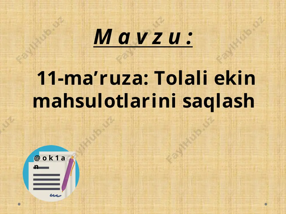 li nuqsonlardan hisoblanib, paxtani dastlabki ishlashda chigitlarning maydalanishi natijasida, titish va savash mashinalarida hosil bo‘ladi. bular tolaga mahkam yopishib oladi va ularni ajratish ancha qiyin. shuning uchun bunday nuqsonlarning kelib chiqish sabablarini aniqlab, ularni kamaytirish zarur. tugunchalar – chigallanib qolgan tolalarning kichik guruppasi; paxtani dastlabki ishlashda va savash-tarash protsessida hosil bo‘ladi. bunday nuqsonlar ip yigiruv jarayonida ham tamoman yo‘q bo‘lmaydi. olib borilgan ilmiy tadqiqot ishlari natijasiga ko‘ra, paxta tolasining biologik va mexanikaviy zararlanishi ma’lum darajada tolalarning biologik zararlanish darajasiga qarab, ularning pishiqligi 15-68 % gacha, mexanikaviy zararlanish darajasiga qarab esa 12-70 % gacha kamayar ekan. paxta tolasining rivojlanishi asosan ikki davrdan iborat har qaysi davr qulay sharoitda 25- 30 kundan davom etadi. birinchi davrda tola asosan bo‘yiga o‘sib boradi va g‘o‘zaning naviga xos bo‘lgan uzunlikka erishadi. ikkinchi davrda tolaning ichki sellyuloza qatlamlari paydo bo‘lib, tola pisha boshlaydi. sellyuloza qatlamining hosil bo‘lish jarayoni 50 kungacha davom etishi mumkin asosiy tola bu …