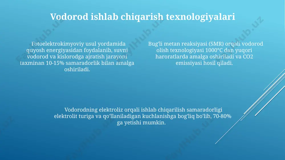 vodorod olish texnologiyasi - Page 4
