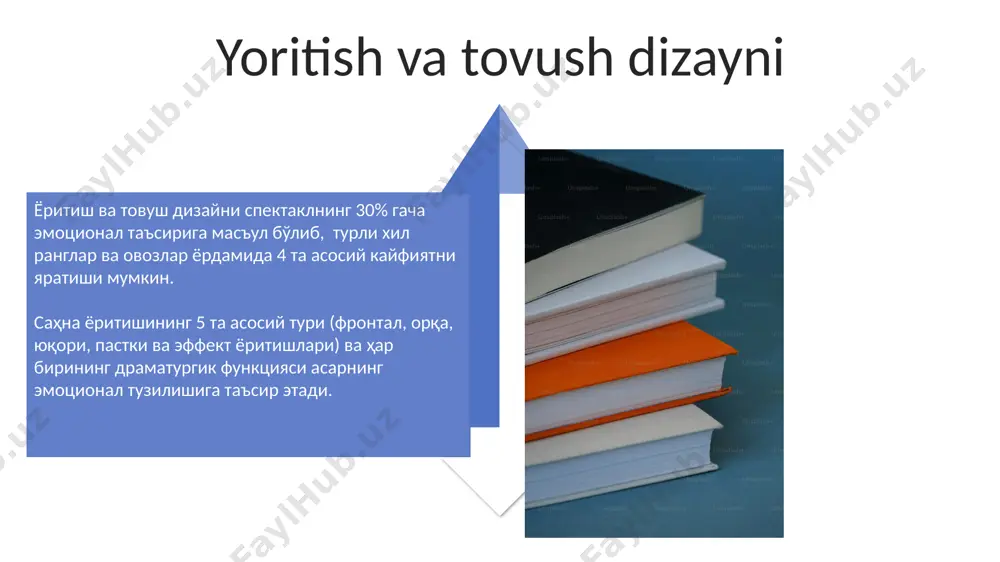badiiy asarlar sahnalashtirish turlari va usullari - Page 4